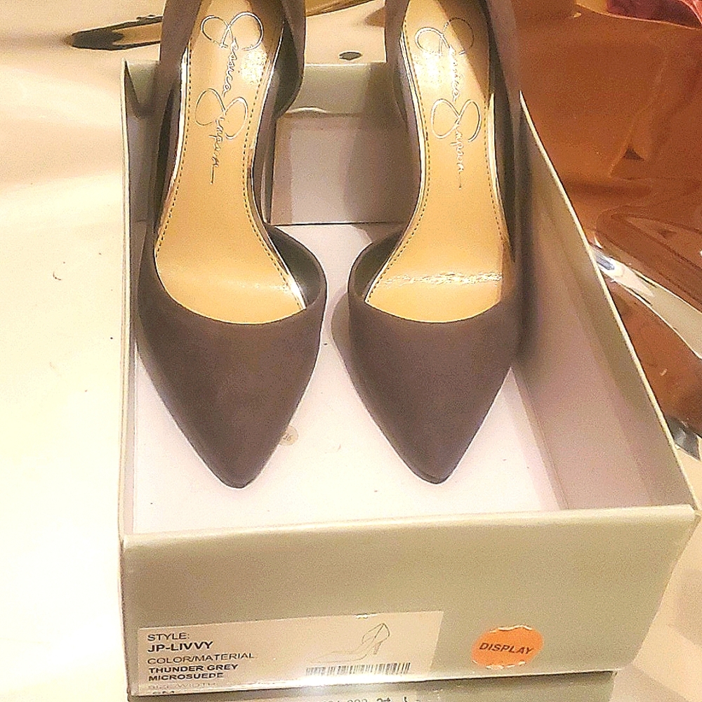 Jessica Simpson Livvy D'Orsay Pointy Toe Stilettos - 6M